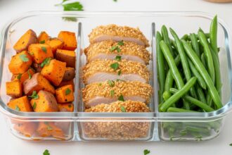 Healthy Breaded Chicken Meal Prep Quick & Delicious